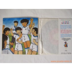 Olive et Tom champion de foot "un gardien sur la touche" - livre disque 45t