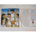 Olive et Tom champion de foot "un gardien sur la touche" - livre disque 45t