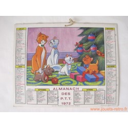 Almanach des PTT 1972 Disney