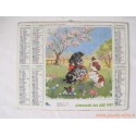 Almanach des PTT 1987 "nounours / chiens"