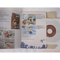Livre disque "Yakari - les castors et le pélican" Casterman 1983