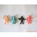 "Les Cosmix" lot de 4 figurines différentes - Idéal 1991