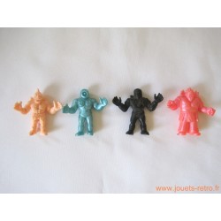 "Les Cosmix" lot de 4 figurines différentes - Idéal 1991