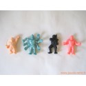 "Les Cosmix" lot de 4 figurines différentes - Idéal 1991