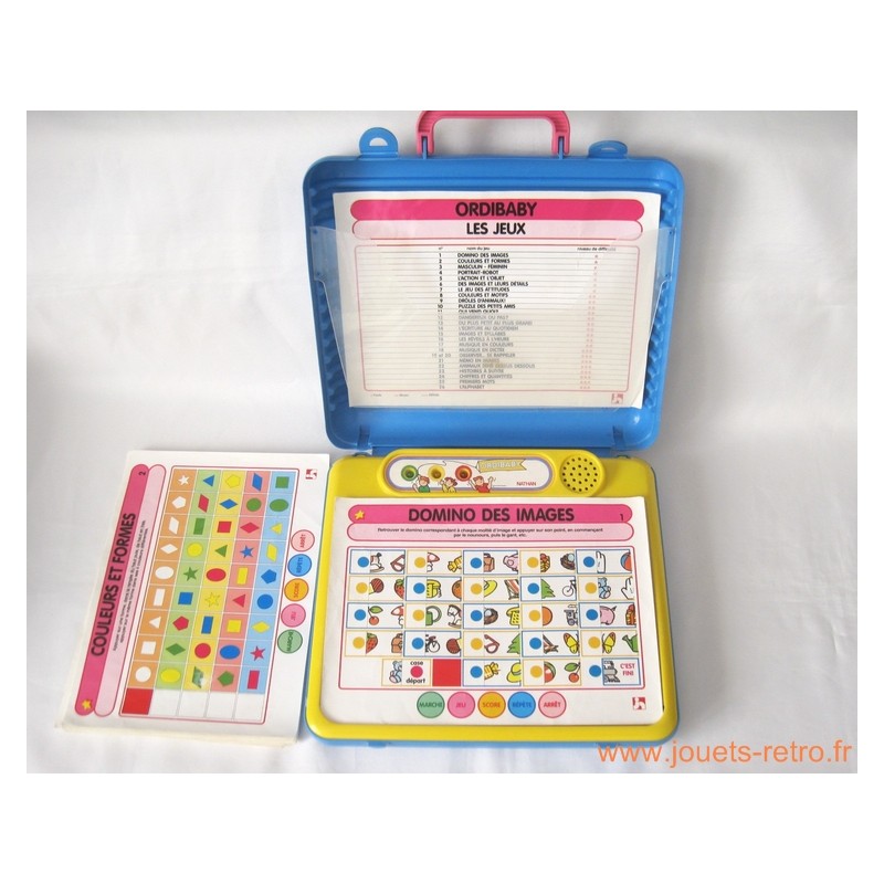 Ordi Baby - jeu Nathan 1987