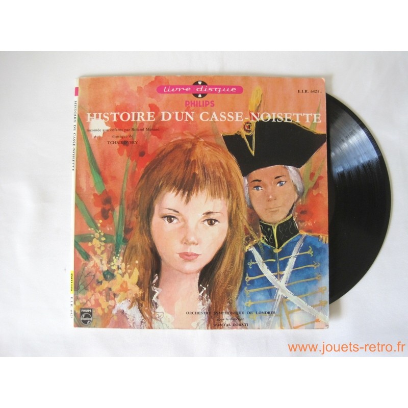 Livre disque "Histoire d'un casse-noisette"