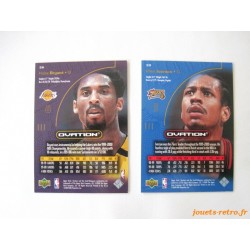 Set complet 60 cartes NBA UD Ovation 2000-01