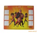 Almanach du facteur 2005 Disney "Les Indestructibles"
