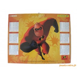Almanach du facteur 2005 Disney "Les Indestructibles"