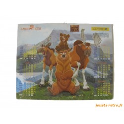 Almanach du facteur 2005 Disney "Frère des ours"
