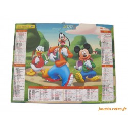 Almanach du facteur 2005 Disney "Mickey Dingo Donald"