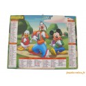 Almanach du facteur 2005 Disney "Mickey Dingo Donald"