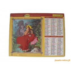 Almanach du facteur 2000 Disney "Tarzan"