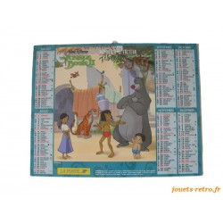 Almanach du facteur 2004 Disney "Le livre de la jungle 2"