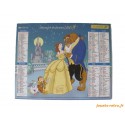Almanach du facteur 2003 Disney "La Belle et la Bête + Peter Pan"