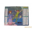 Almanach du facteur 2003 Disney "La Belle et la Bête + Peter Pan"