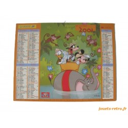 Almanach du facteur 2001 Disney "Mickey Kids"