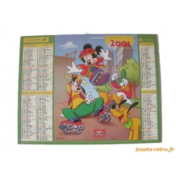 Almanach du facteur 2001 Disney "Mickey Kids"
