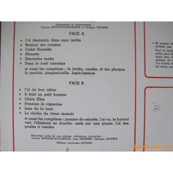 12 chansons et 12 comptines - disque 33t