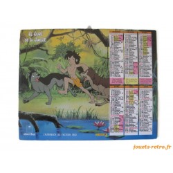 Almanach du facteur 1992 "Le Livre de la Jungle"