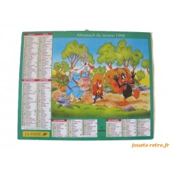 Almanach du facteur 1998 "looney Tunes"