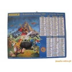 Almanach du facteur 1999 Disney "Winnie + Taram"
