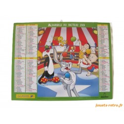 Almanach du facteur 2001 "looney Tunes"