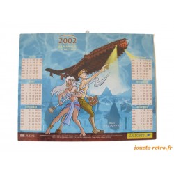 Almanach du facteur 2002 Disney "Atlantide, l'empire perdu"