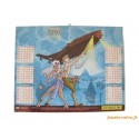 Almanach du facteur 2002 Disney "Atlantide, l'empire perdu"