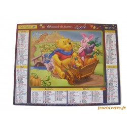 Almanach du facteur 2004 Disney "Le roi lion + Winnie"