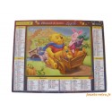 Almanach du facteur 2004 Disney "Le roi lion + Winnie"