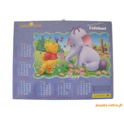 Almanach du facteur 2006 Disney "Winnie l'ourson et l'éfélan"