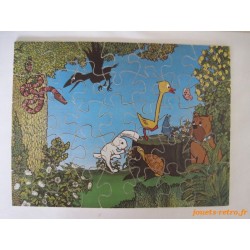 Puzzles en bois vintage Gédéon