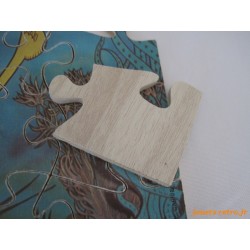 Puzzles en bois vintage Gédéon