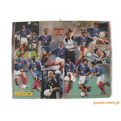 Almanach du facteur 2000 "équipe de France de football"