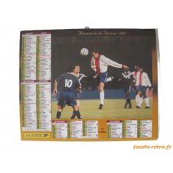 Almanach du facteur 1998 "football"