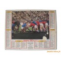Almanach du facteur 1980 "football + rugby"
