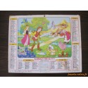 Almanach des PTT 1986 Disney "Winnie + Taram"