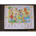 Almanach des PTT 1988 Disney "La bande à Mickey + Bernard et Bianca"
