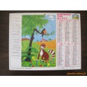 Almanach des PTT 1988 "Les fables de La Fontaine"