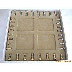 Jeu d'échecs magnétique vintage design
