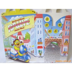 Boite "Happy Meal" Mc Donald's avec jouet