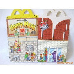 Boite "Happy Meal" Mc Donald's avec jouet