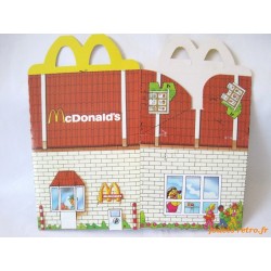 Boite "Happy Meal" Mc Donald's avec jouet