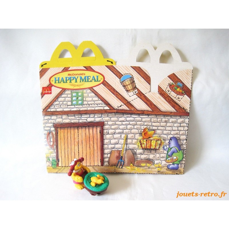 Boite "Happy Meal" Mc Donald's avec jouet