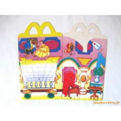 Boite "Happy Meal" Mc Donald's La belle et la Bête