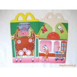 Boite "Happy Meal" Mc Donald's La belle et la Bête
