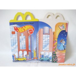 Boite "Happy Meal" Mc Donald's Barbie / Hot Wheels