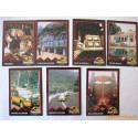 Lot de 108 cartes Jurassic Park Euroflash 1993