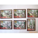 Lot de 108 cartes Jurassic Park Euroflash 1993